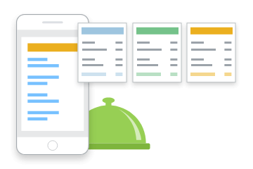 Set up multiple menus