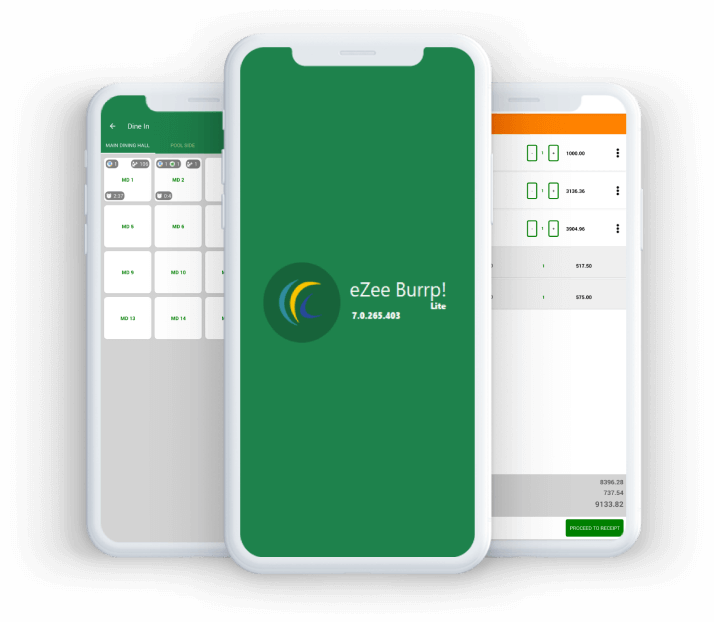 Restaurant management app